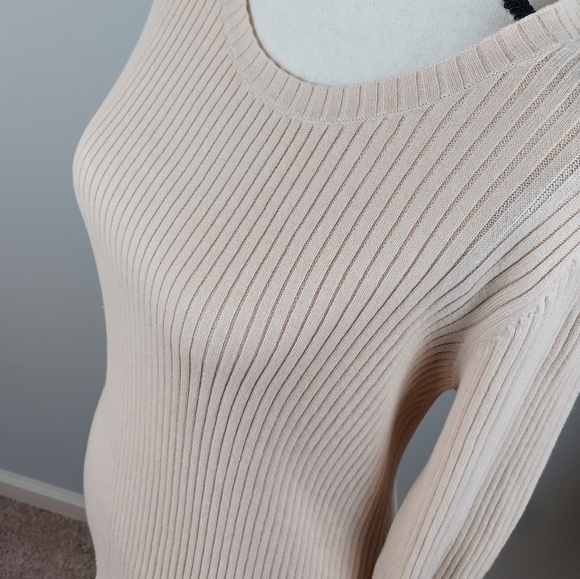 Women's Top Long Sleeve By Caryn Vallone Size Large Form Fitting Casual Wear - Picture 9 of 14